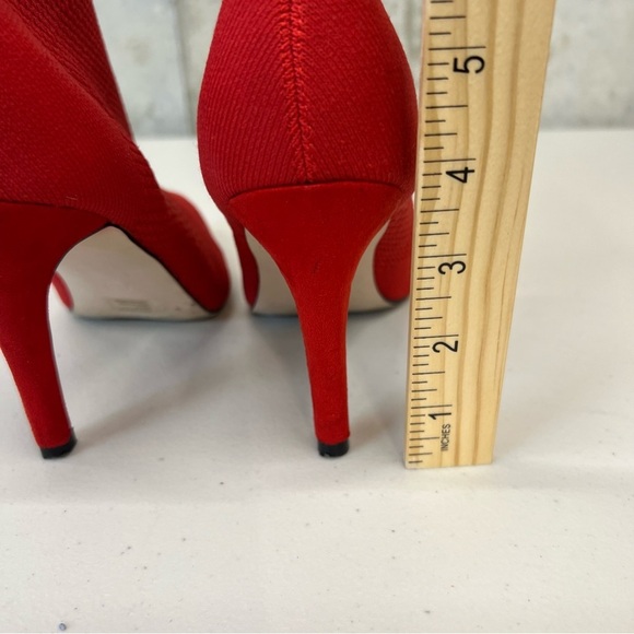 MIA McKinley Red Sock Boots Booties Size 8.5 - Picture 9 of 10